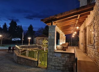 Exterior at night